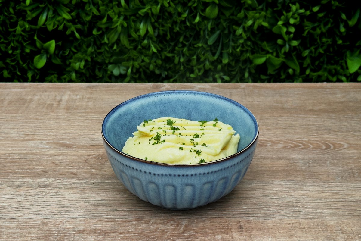 Boerenkoolstamppot met vegetarische rookworst